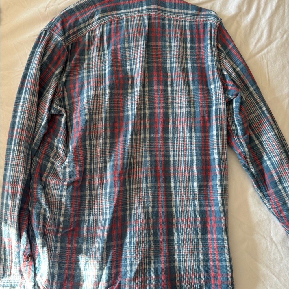 J Crew Plaid Overshirt - 2 Ply Cotton (Soft Lining) - Men’s Medium View 4